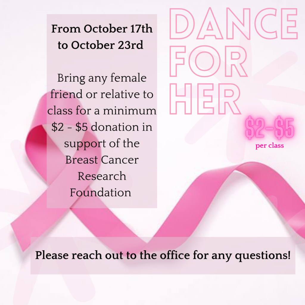 2025, 2024 DANCE for her